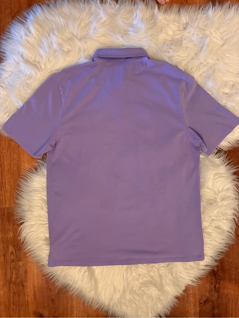 johnnie-o Original 4 Button ‘Hangin’ Out’ Polo XL Lavender Purple Golf Preppy - Picture 12 of 15